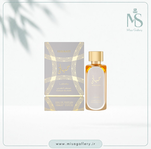 عطر ادکلن لطافه مدل حیاتی گلد الکسیر ادوپرفیوم