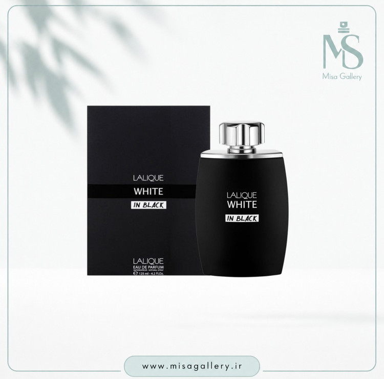 عطر ادکلن لالیک مدل وایت این بلک ادوپرفیوم مردانه