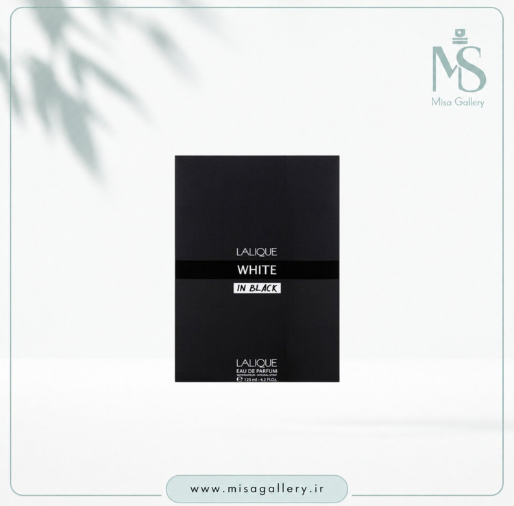عطر ادکلن لالیک مدل وایت این بلک ادوپرفیوم مردانه