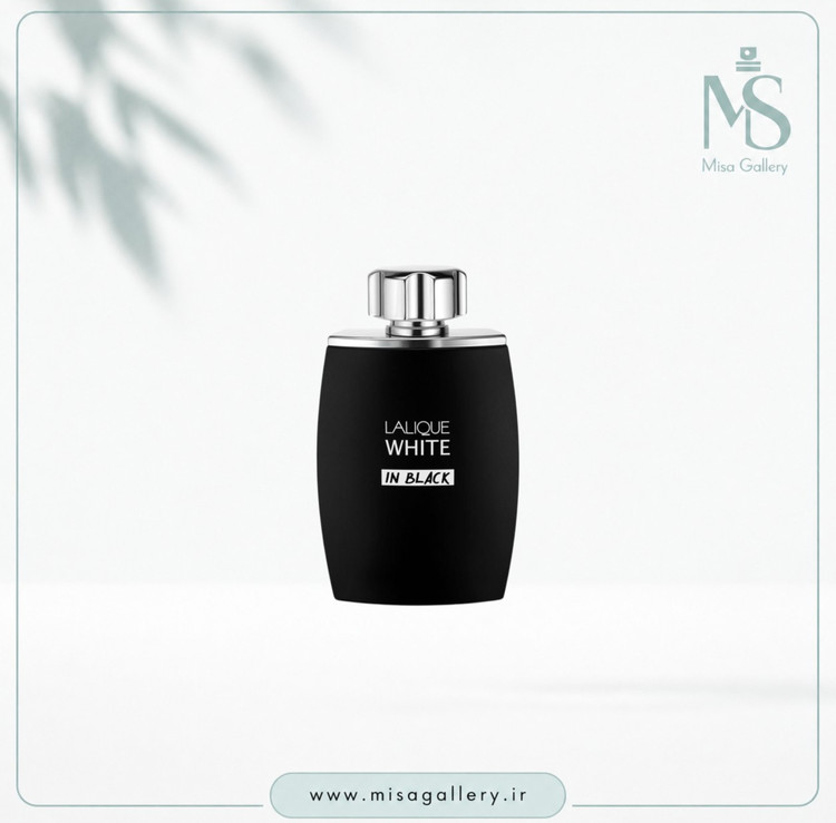 عطر ادکلن لالیک مدل وایت این بلک ادوپرفیوم مردانه