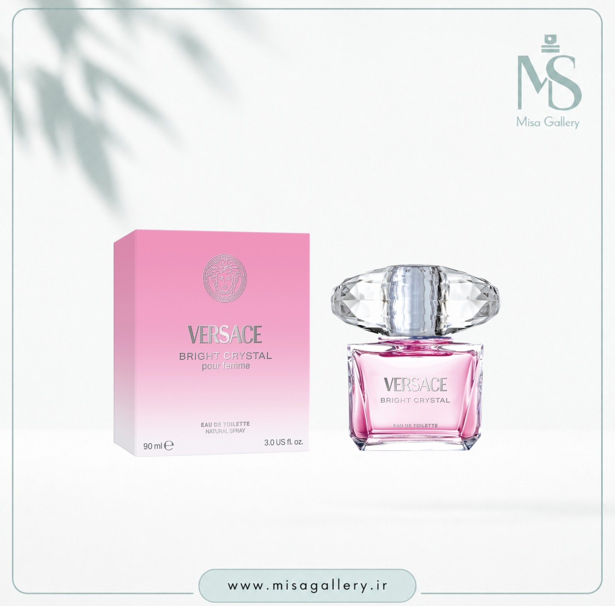 عطر ادکلن ورساچه مدل کریستال برایت ادوتویلت زنانه