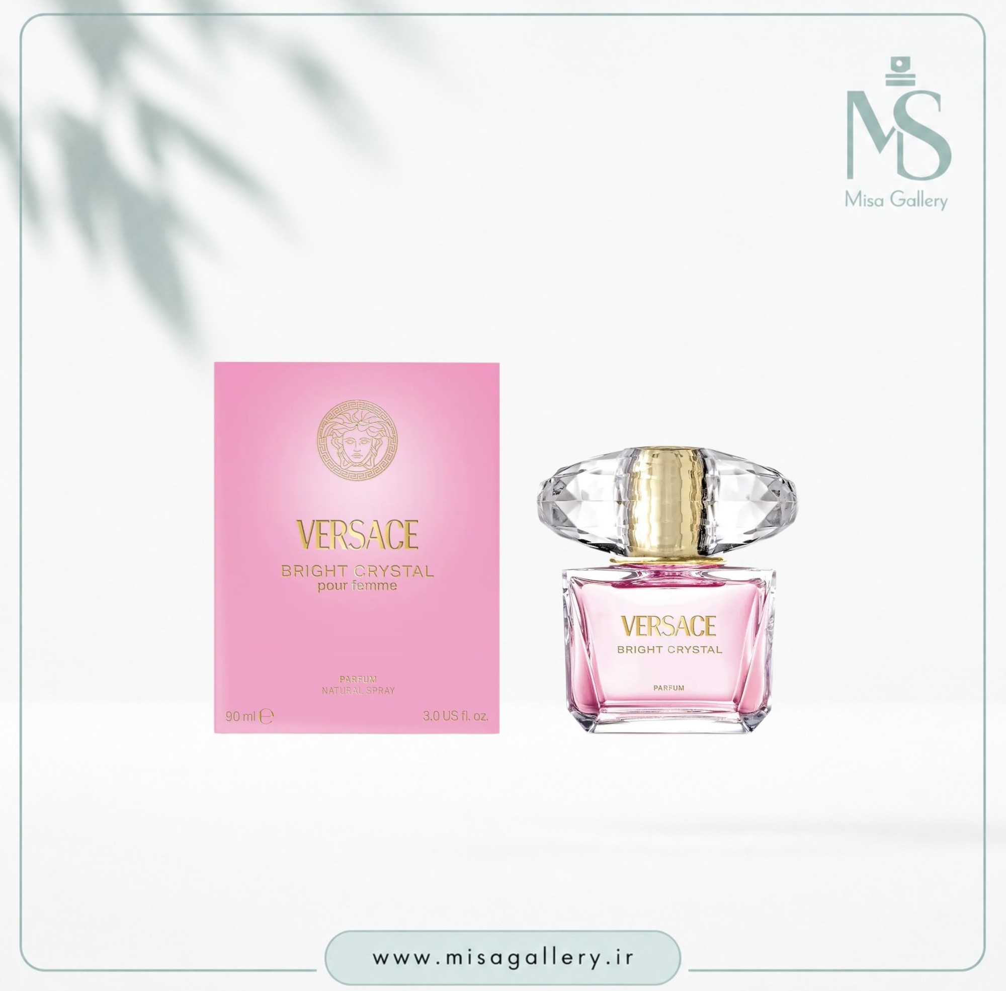 عطر ادکلن ورساچه مدل کریستال برایت پارفوم زنانه