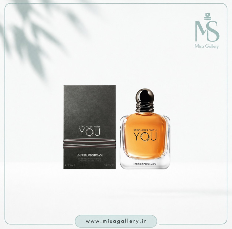 عطر ادکلن امپریو آرمانی مدل استرانگر ویت یو ادوتویلت مردانه